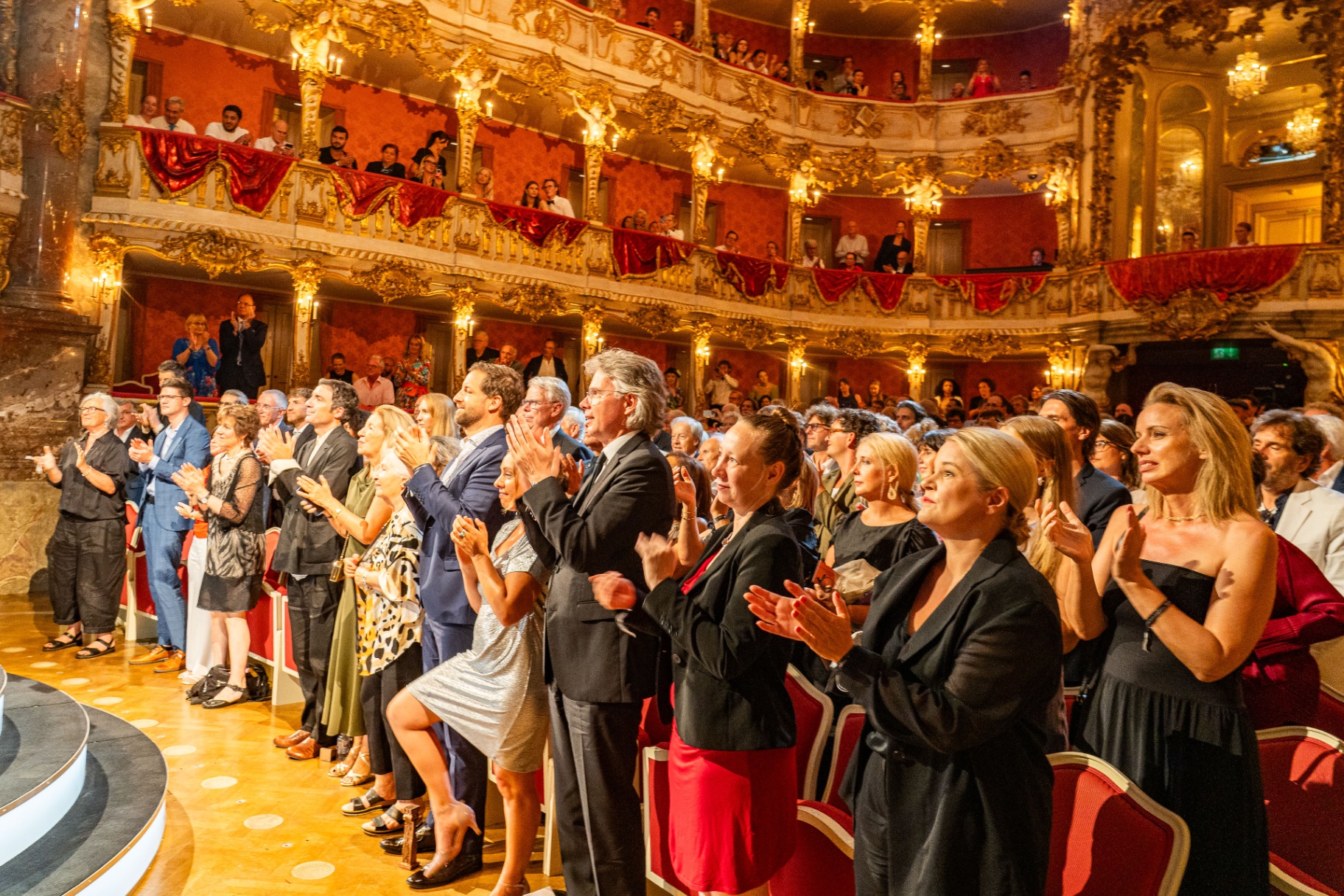 Stehende Ovationen im Cuvilliés-Theater