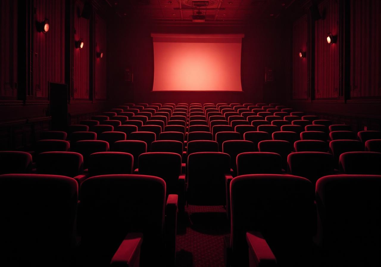 Atmosphärisches Kinoambiente